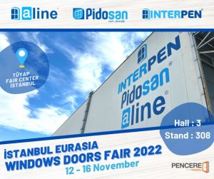 Window fair 2022 İstanbul Pvc window profile producer